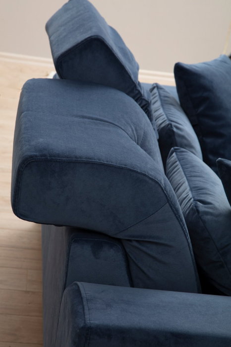 Atelier Del Sofa Frido Right (L3+Chl) - Azul Marino Atelier Del Sofa Frido Right (L3+Chl) - Azul Marino